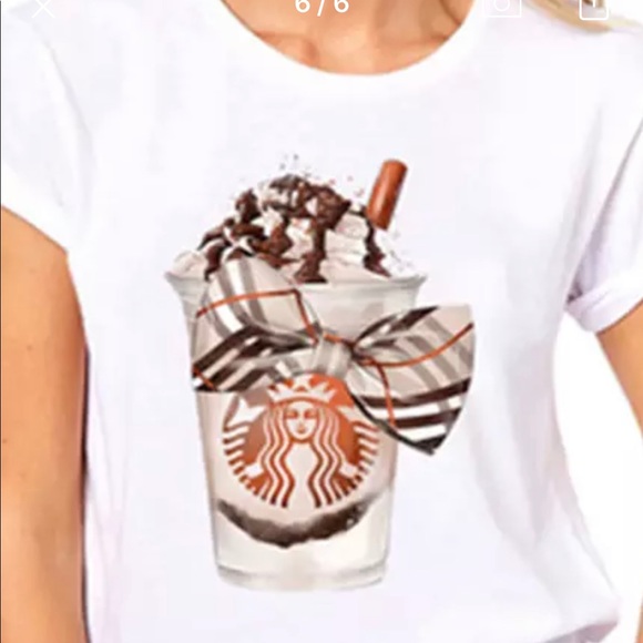 Tops - Starbucks Coffee Cup Shirt